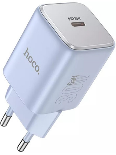 Зарядний пристрій Type-C PD/QC 30W швидка зарядка white