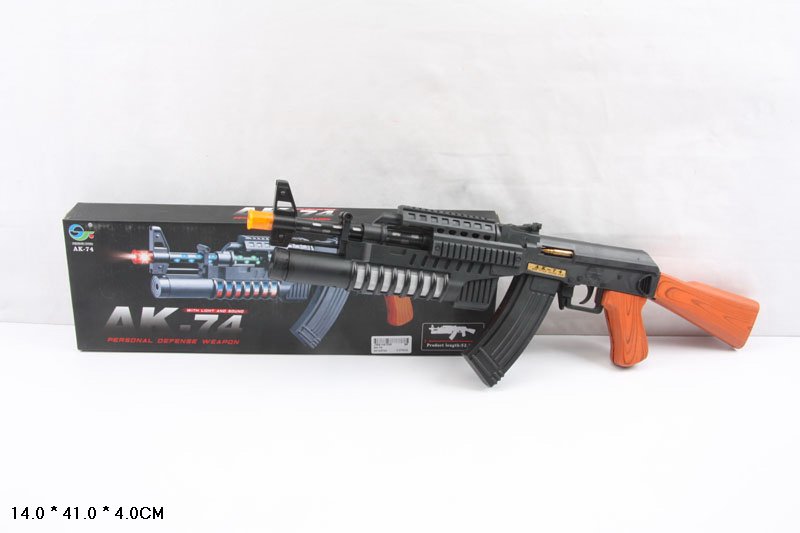 Автомат на бат-ці звук, світ., в коробці, 41×14×4см КІ