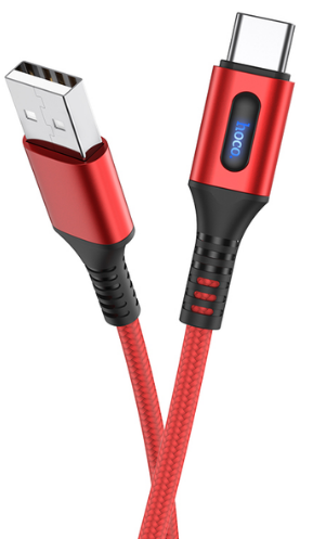 Кабель USB > Type-C U79 1.2м red