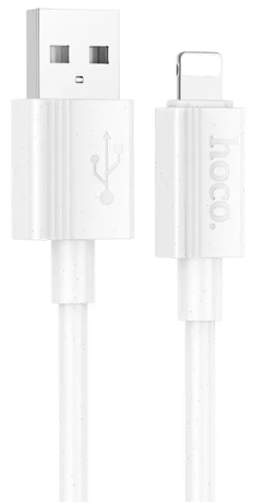 Кабель USB > lightning X107 2.4A 1м White