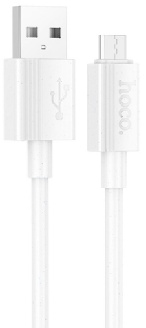 Кабель USB > microUSB X107 2.4A White