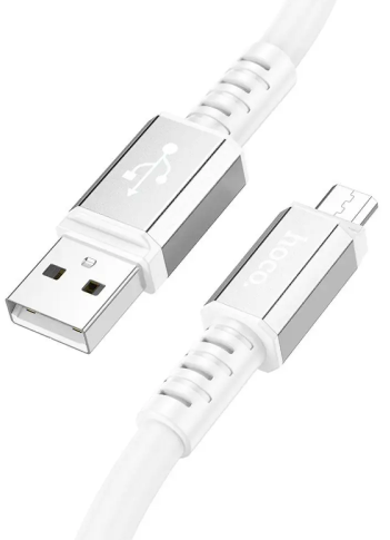 Кабель USB > microUSB X85 white