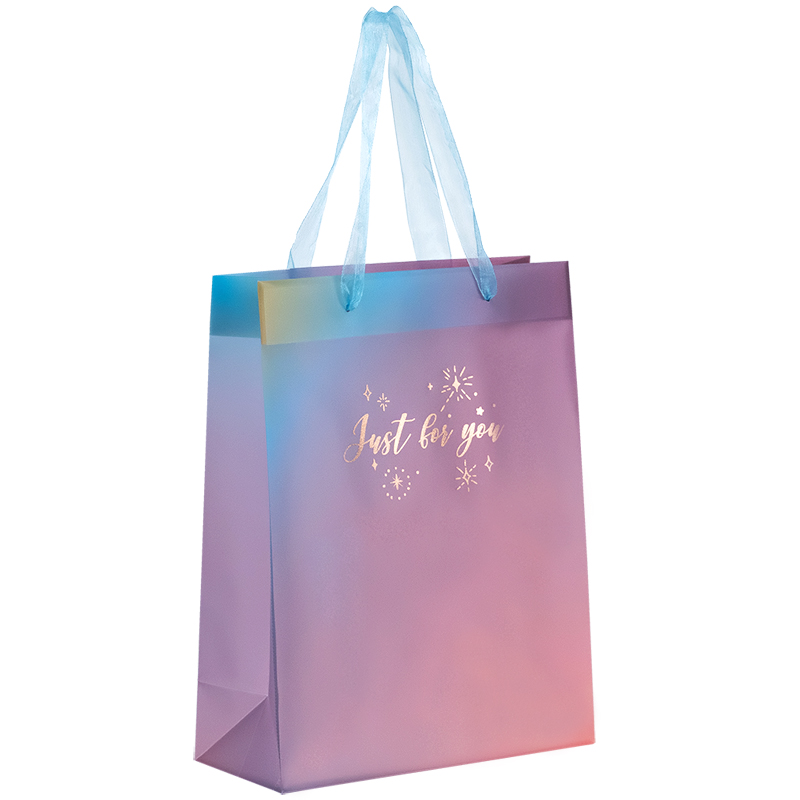 Пакет подарунковий пластиковий Just for you-2 25×19см