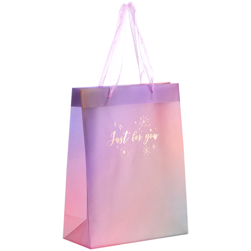 Пакет подарунковий пластиковий Just for you-3 25×19см