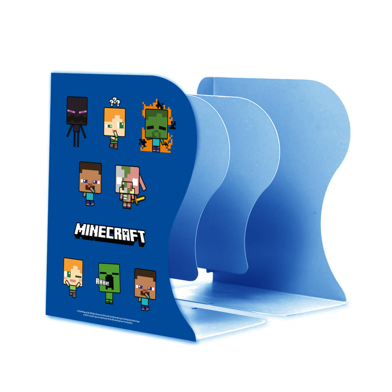 Підставка для книг «Minecraft» розсувна, метал