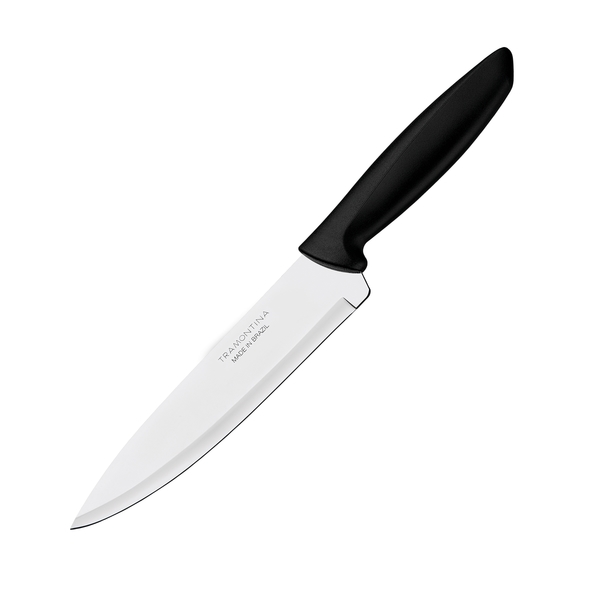 Ніж «Tramontina Plenus black» Chef 178мм кухонний /25176