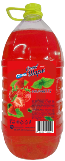 Мило рідке Maxi Strawberry 5л
