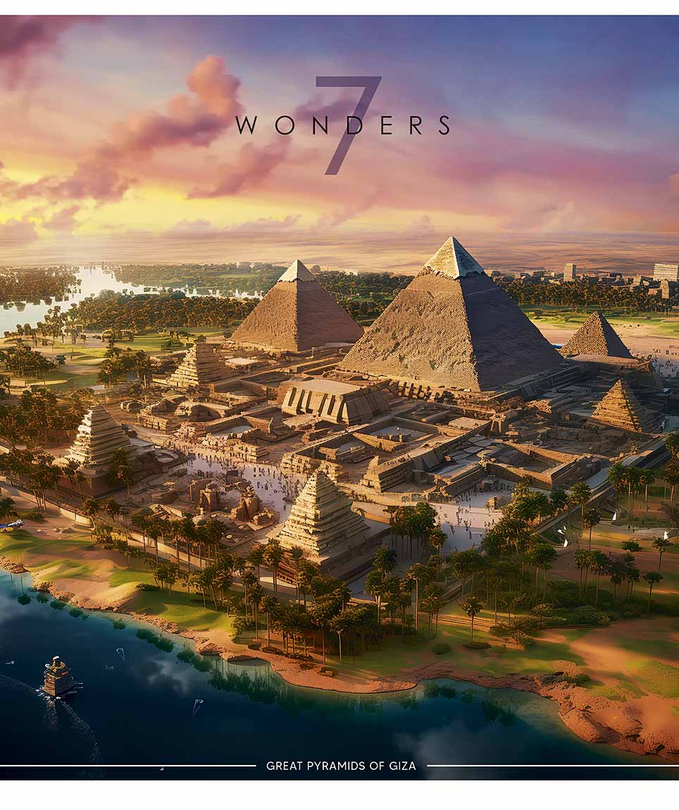 Зошит 96 аркушів клітинка «World wonders» УФ лак