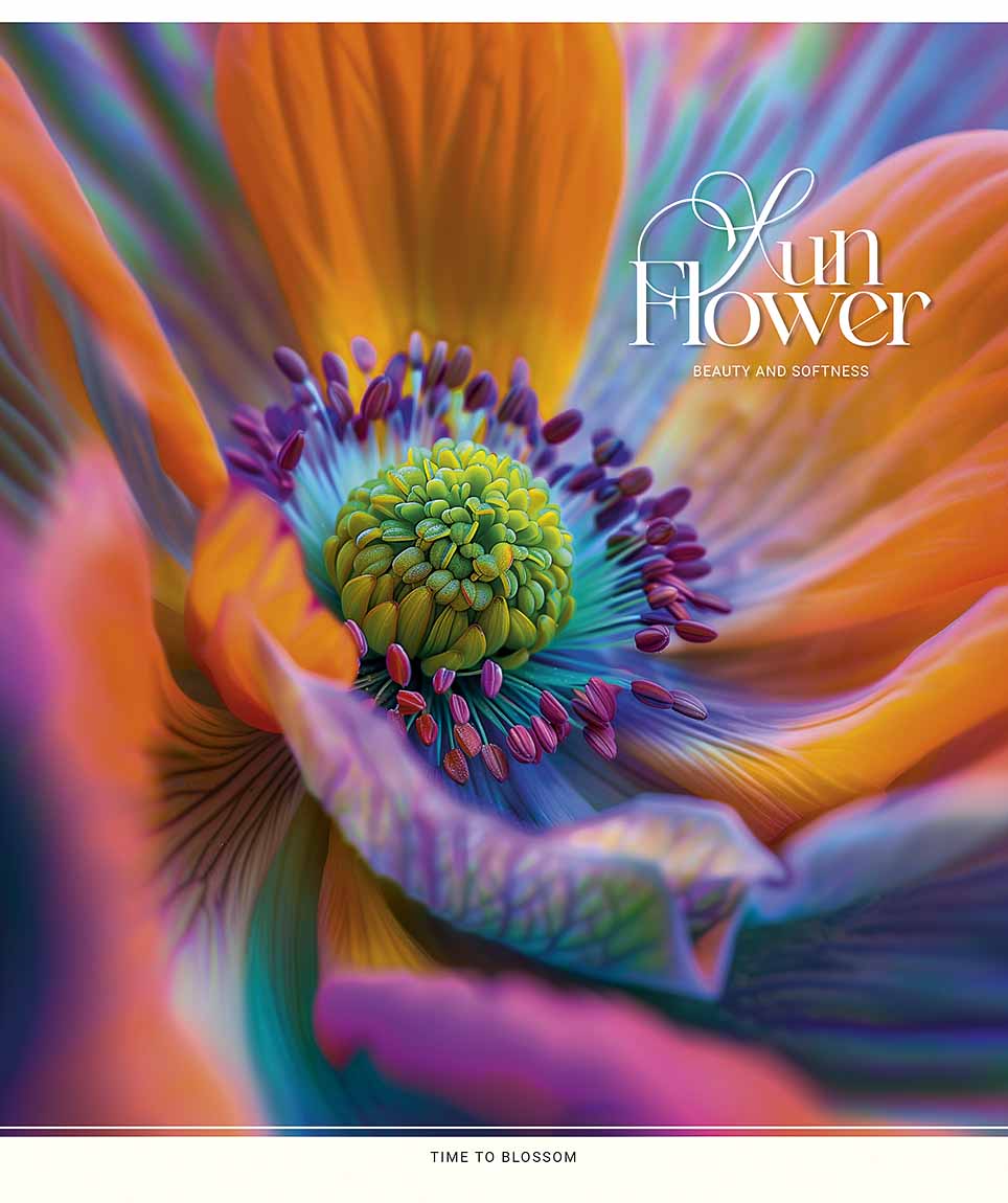 Зошит 60 аркушів лінія «Sun Flower» УФ-лак