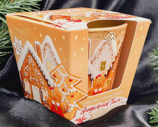 Свічка з ароматом 115г/30год. Gringerbread Town