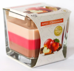 Свічка з ароматом 115г/30год. Cinnamon/Apple