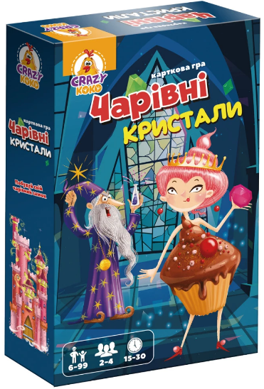 Гра настільна «Чарівні кристали»