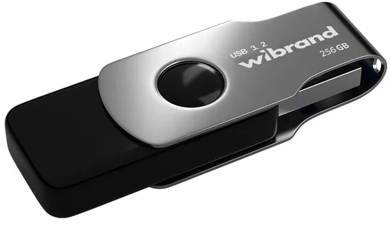 Флеш-пам`ять 256GB «Wibrand Gen1 Lizard» USB3.2 black