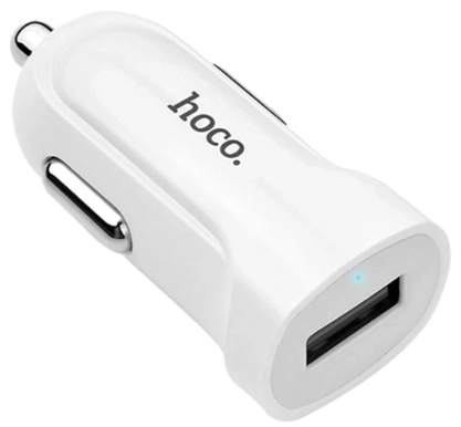 Зарядний пристрій авто. №Z2 1USB 1.5A white