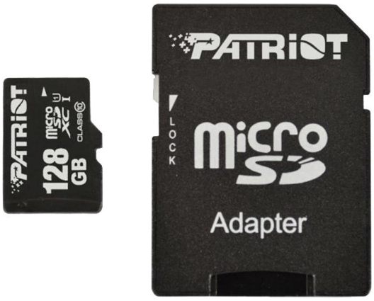 Карта пам`яті 128Gb Micro-SDHC (UHS-1) LX series (adapter)
