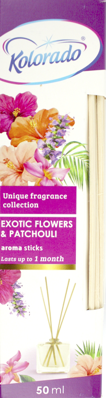Аромадифузор Aroma Sticks Екзотичні квіти і пачулі 50мл