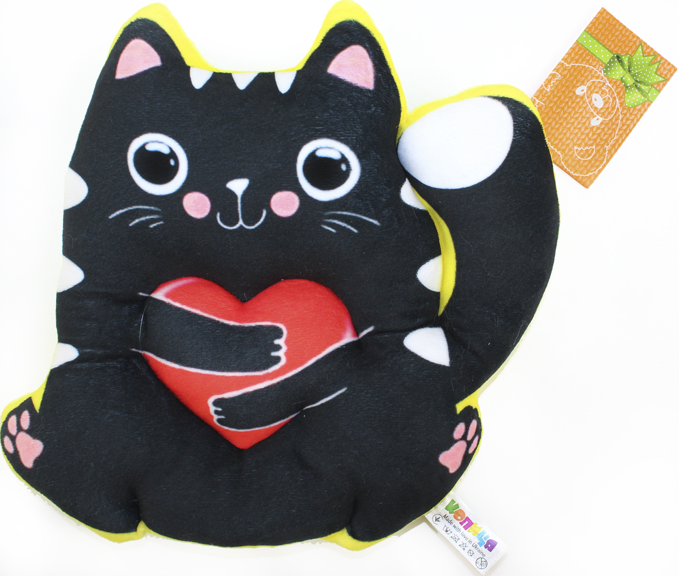 М'яка іграшка Сувенір Love кошеня 1″