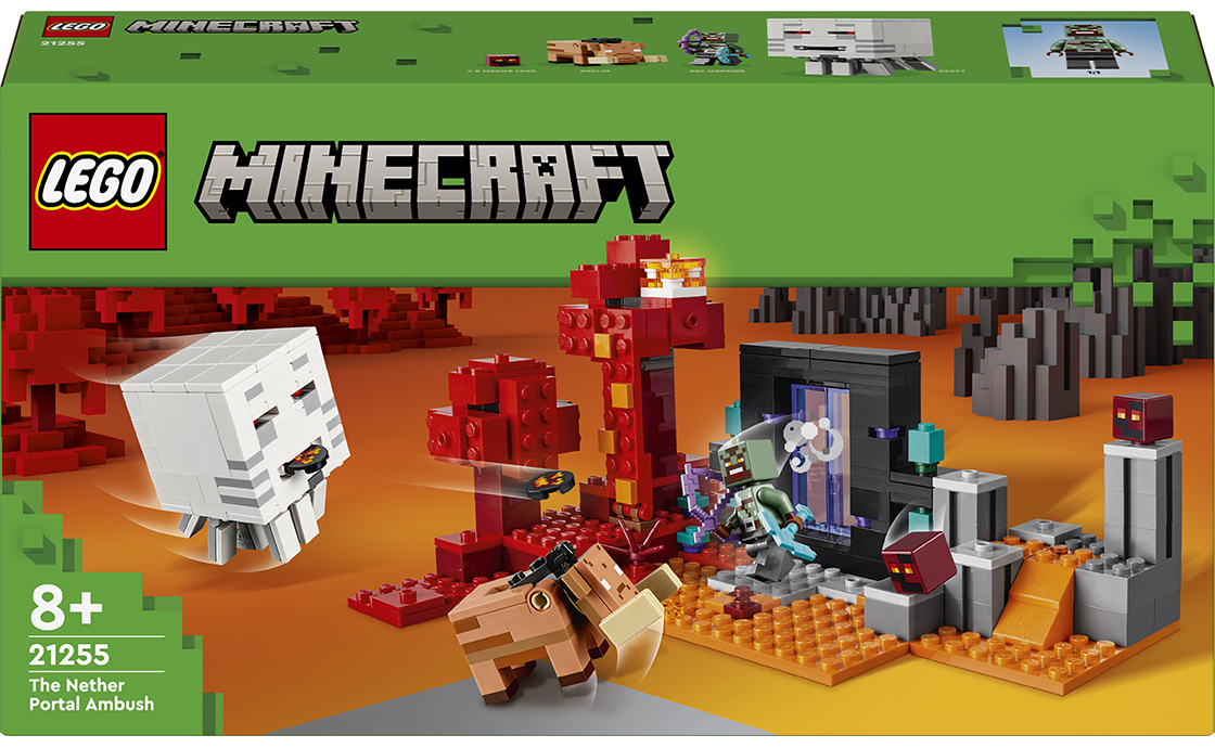 Конструктор Minecraft Засідка біля порталу в Нижній світ