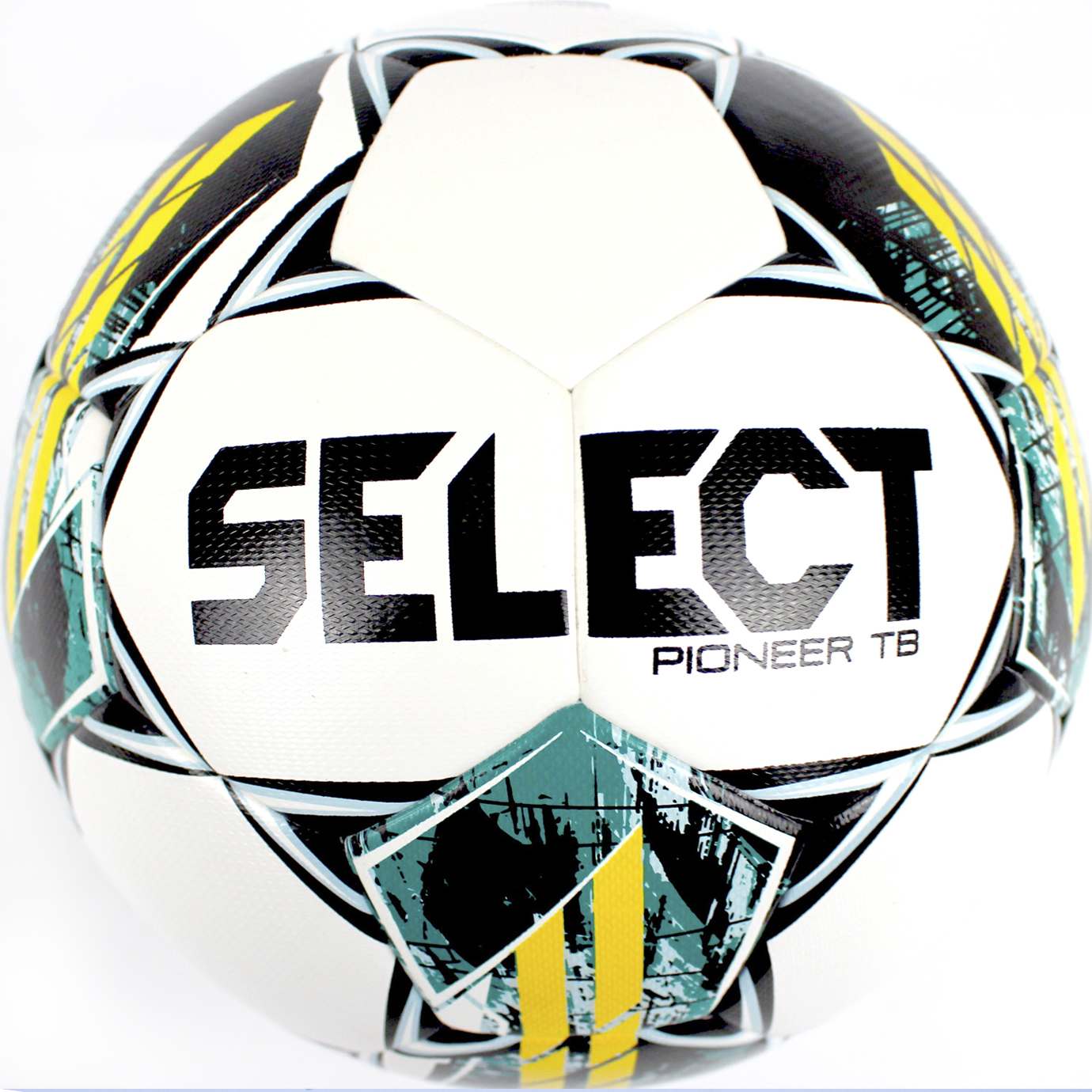 М'яч футбольний «Select Pioneer TB Fifa Basic» розмір 5,біло-жовтий