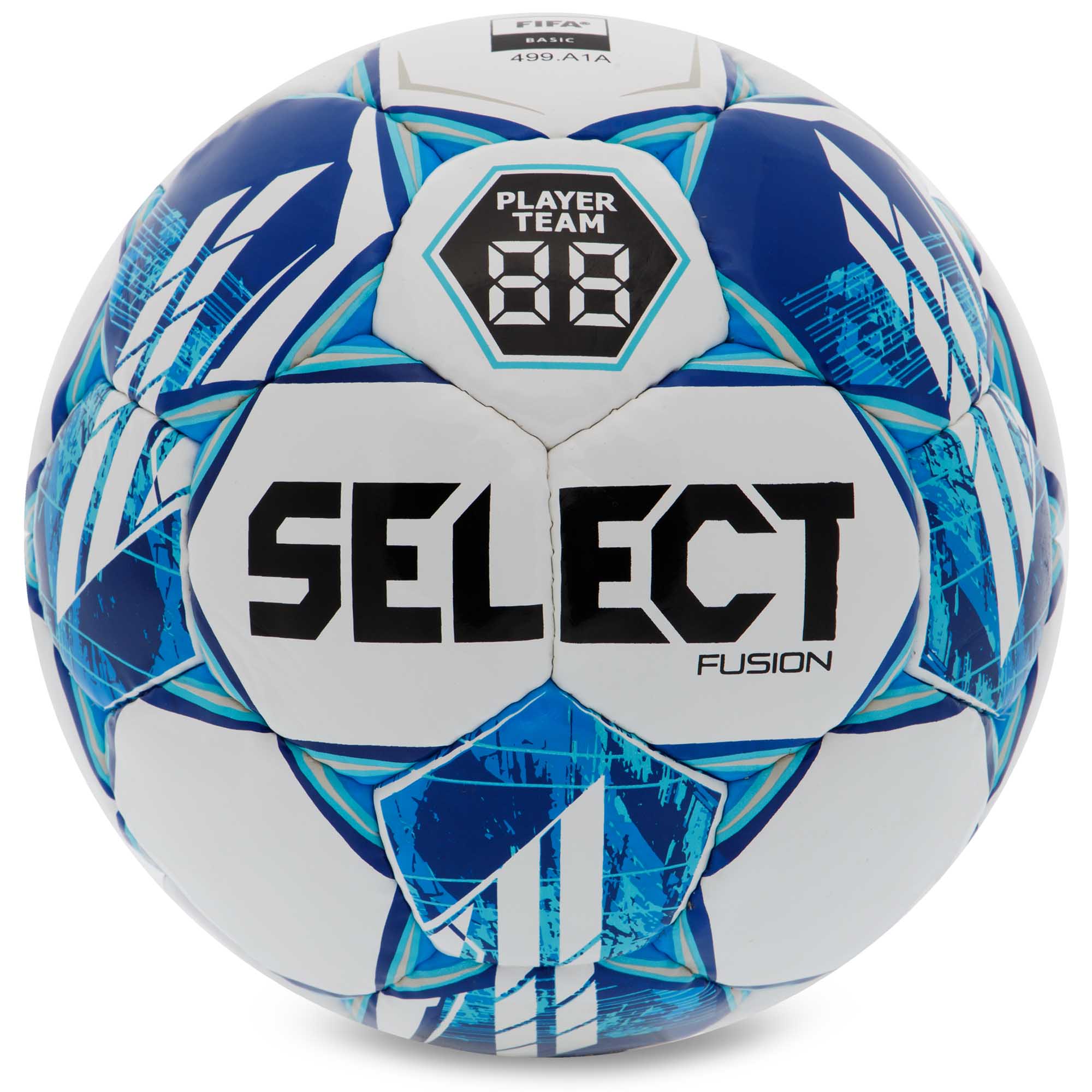 М'яч футбольний «Select Fusion» розмір 5,біло-синій