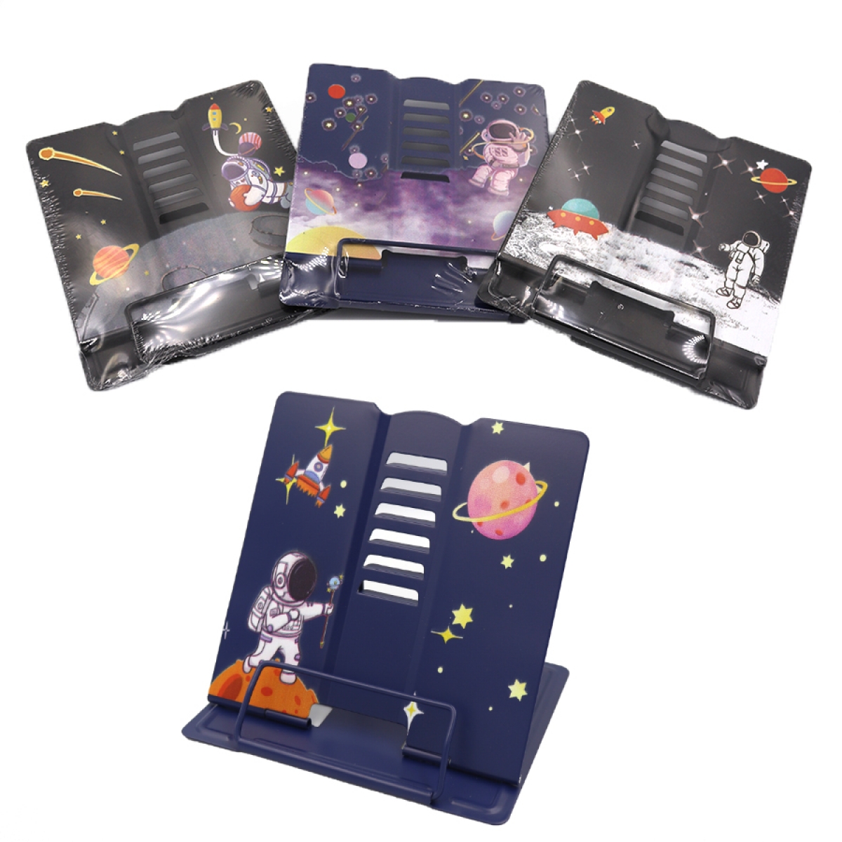 Підставка для книг «Space» метал.20,8×18,8см mix