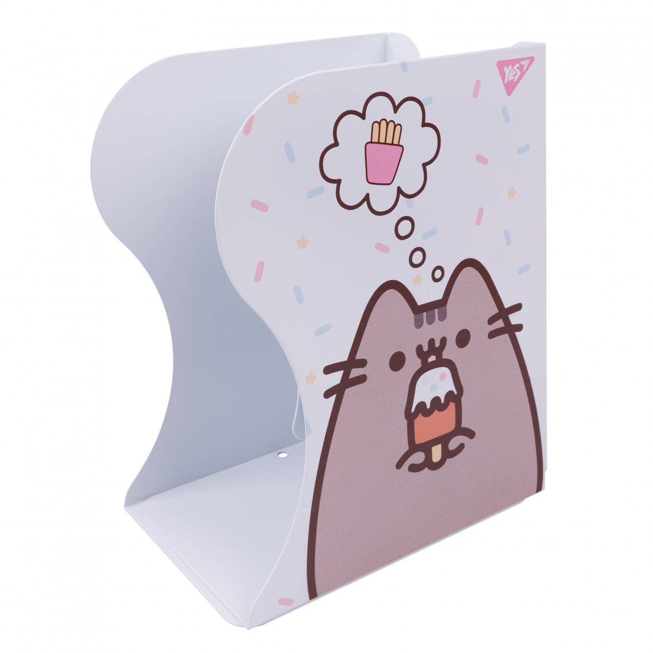 Підставка для книг «Pusheen» розсувна, метал