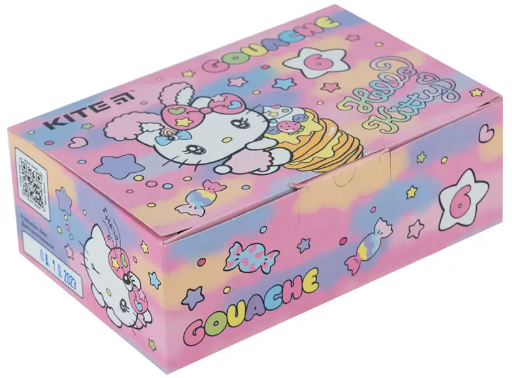 Гуаш 6 кольорів 20мл «Hello Kitty»