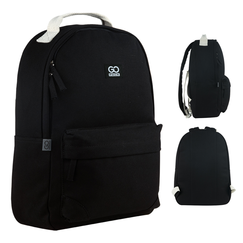 Рюкзак Education Teens 1 відділення, 2 кишені чорний
