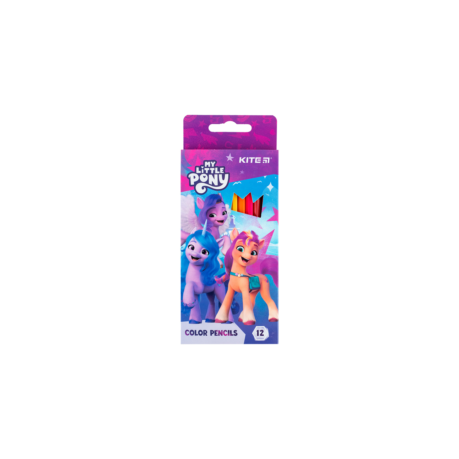 Олівці кольорові 12 кольорів Little Pony