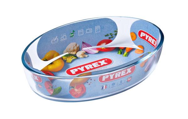 Форма для випічки «Pyrex Essentials» 25×17×6см 1,6л скло овальна /01282