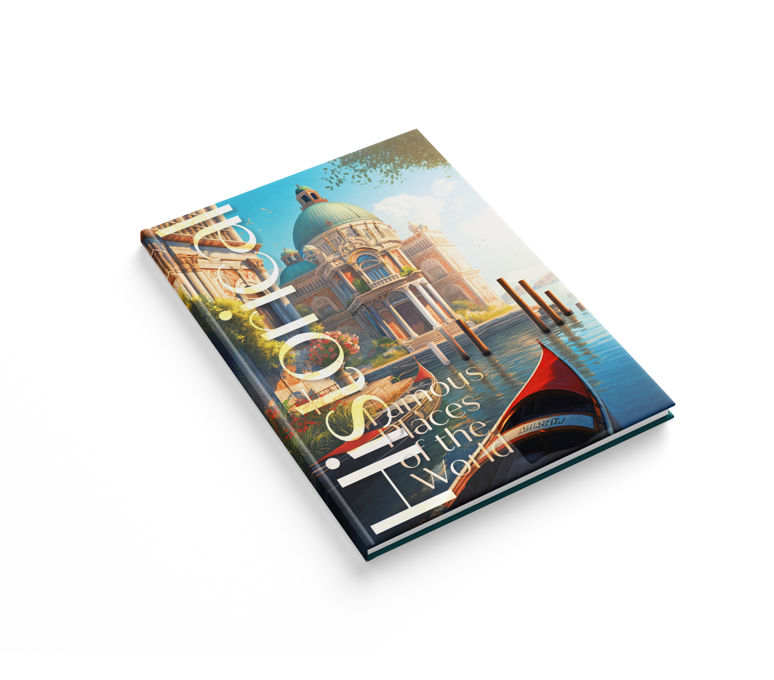 Книга-канцелярська А4 96 аркушів клітинка тверда обкладинка УФ-лак офс. ламінована «Венеція»