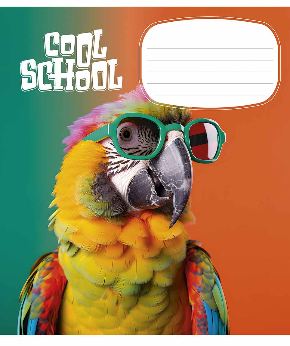 Зошит 24 аркуші лінія Star «Cool School» ВД-лак