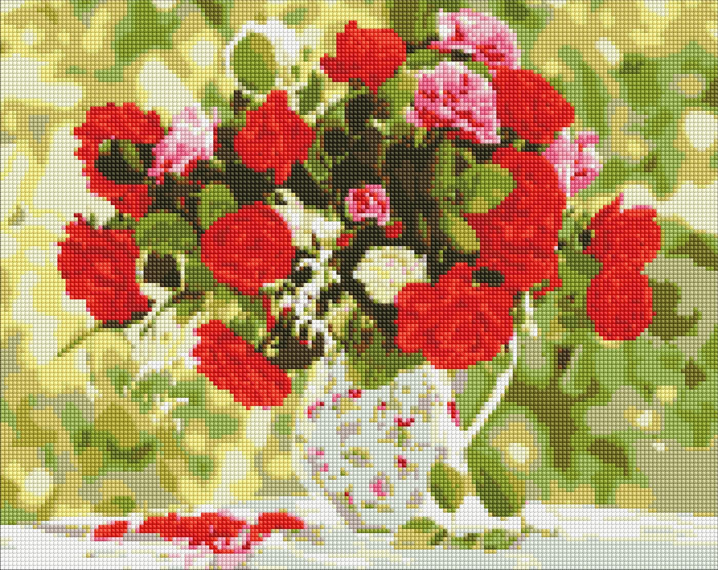 Набір з алмазною мозаїкою «Розмаїття барв ©Ira Volkova» 40×50см