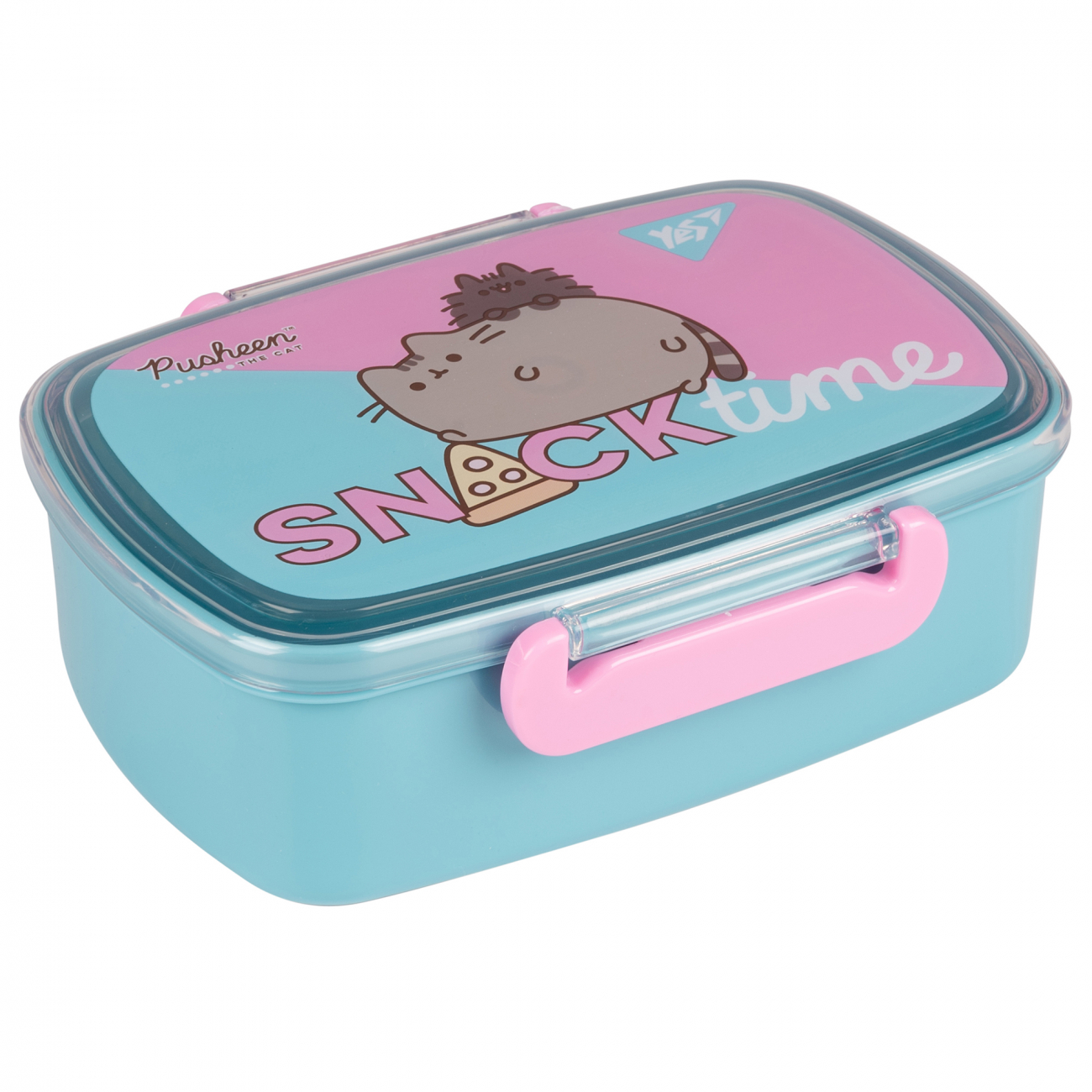 Ланч бокс пластиковий 750мл Pusheen