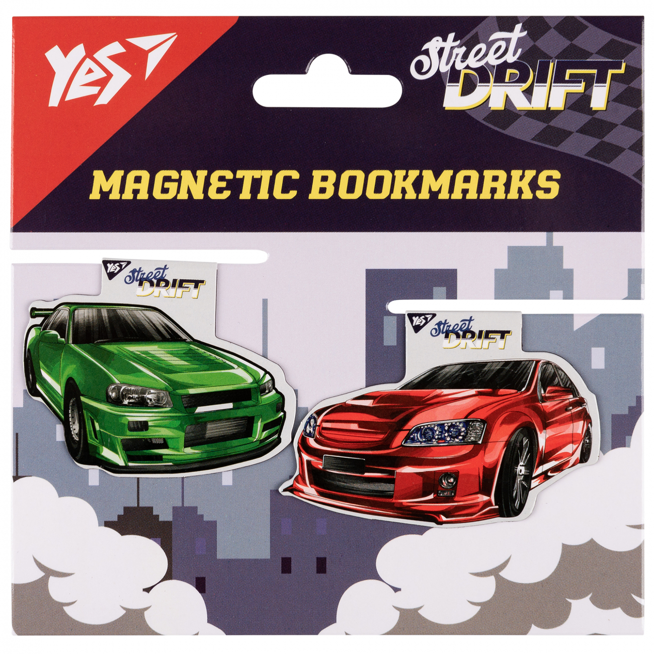 Закладка магнітна Cool Street drift 2 шт