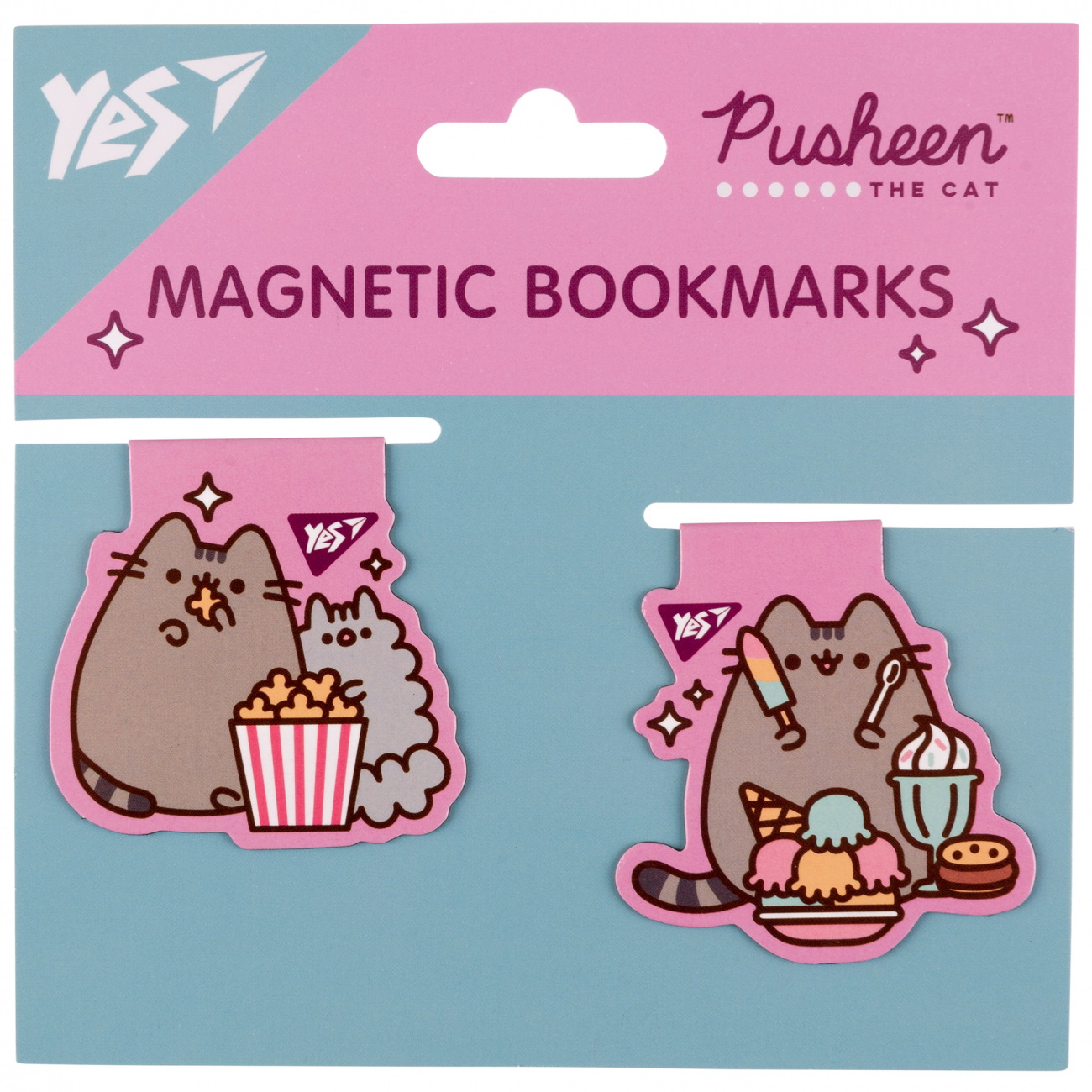 Закладка магнітна Pusheen candy 2 шт