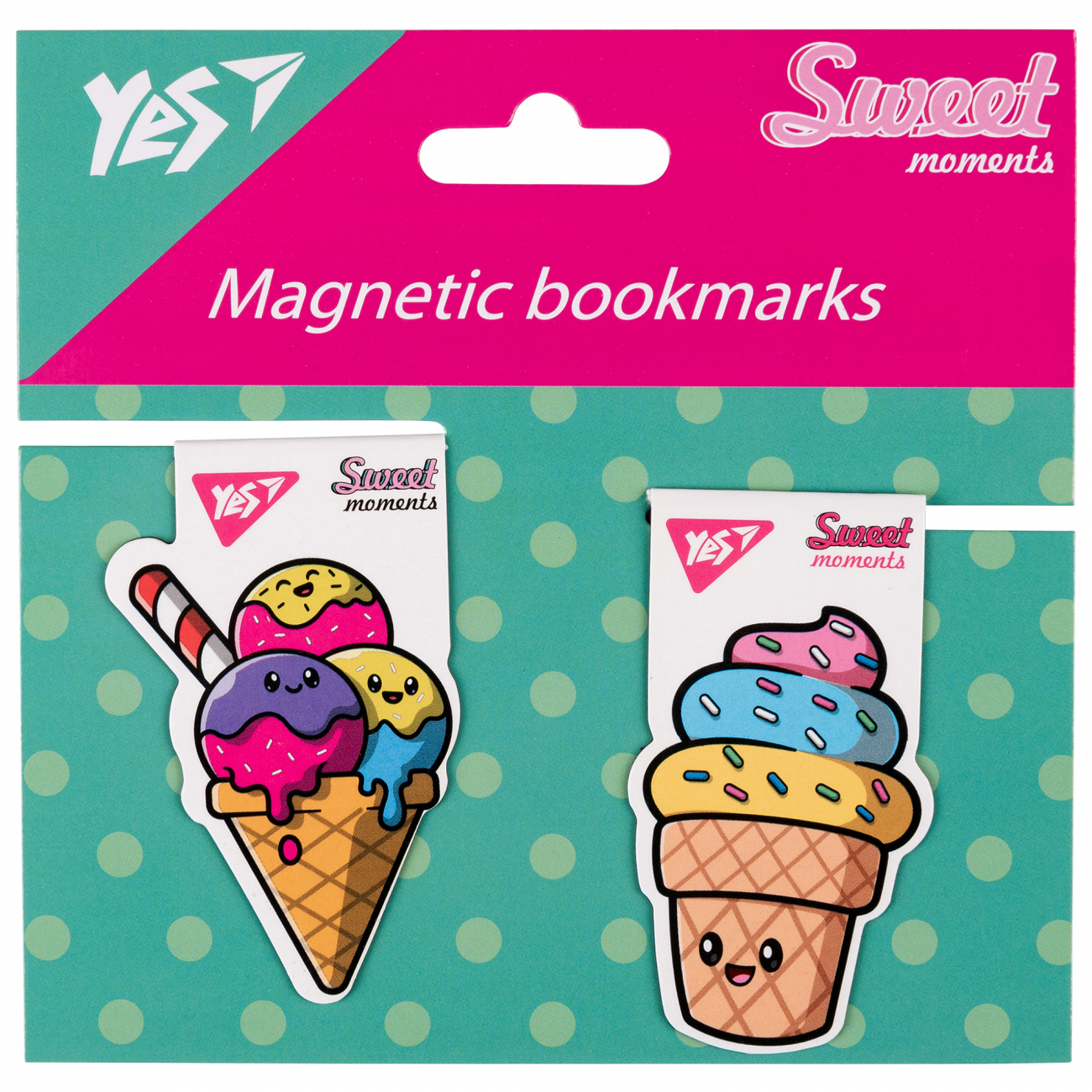 Закладка магнітна Sweet Cream Ice cream 2 шт