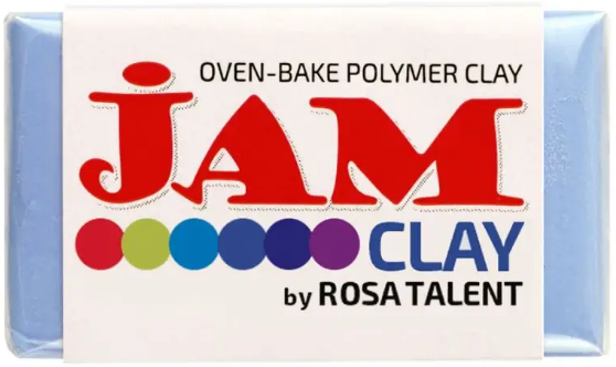 Глина полімер. «Jam Clay» Блакитний сапфір 20гр