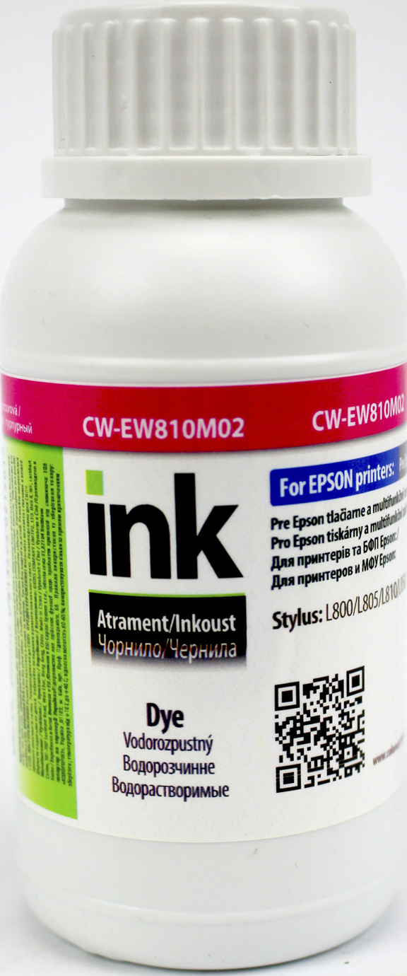 Чорнило Epson L-800/810/850 200мл magenta