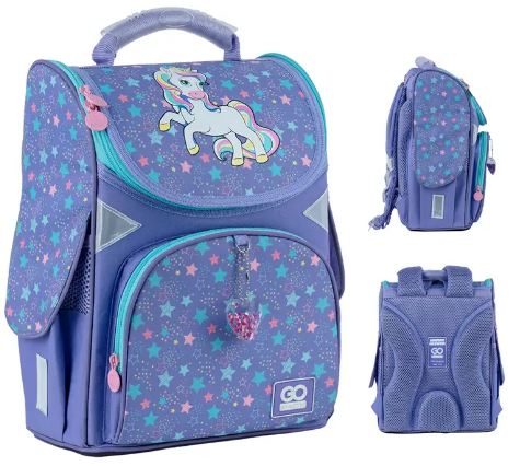 Рюкзак каркасний Education Sweet Unicorn 1 відділення, 3 кишені