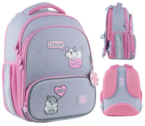 Рюкзак каркасний Education Lovely Pets 2 відділення, 3 кишені