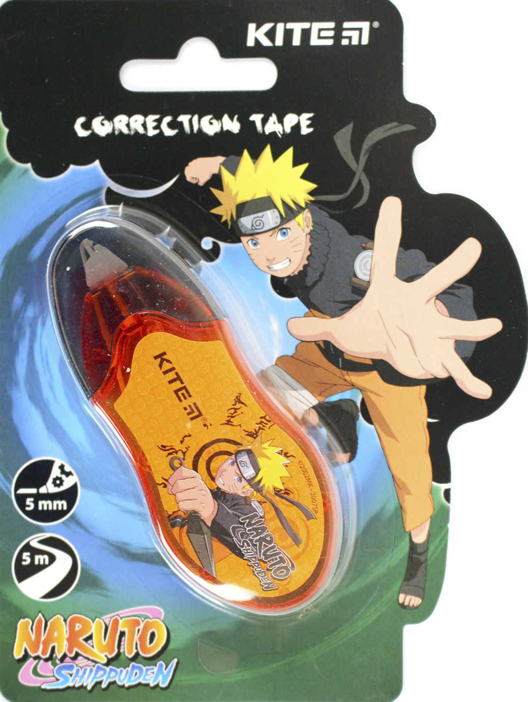 Коректор стрічк. 5ммх5м Naruto