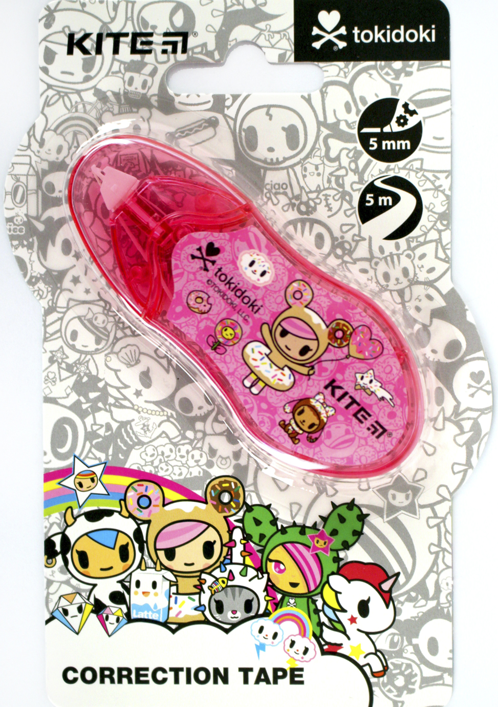 Коректор стрічк. 5ммх5м tokidoki
