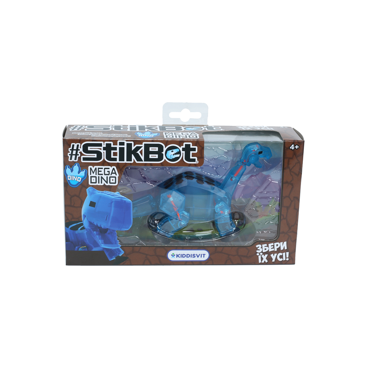 Фігурка для анімаційної творчості «Stikbot Mega Dino - Бронтозавр»