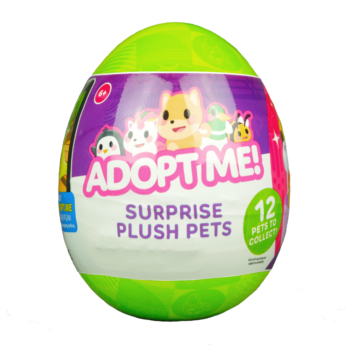 Іграшка-сюрприз в яйці «ADOPT ME! S2 - Кумедні звірятка» 12 видів