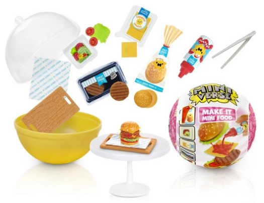 Ігровий набір «Miniverse» Mini Food 3-Створи вечерю, в асортименті, в дисплеї