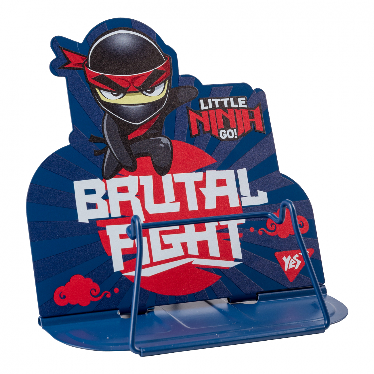 Підставка для книг «Ninja» металева, фігурна