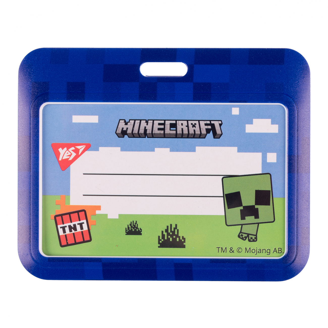 Бейдж Minecraft горизонтальний, слайдер
