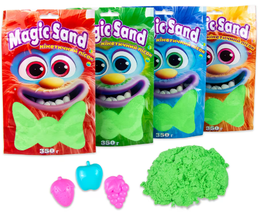 Набір для творчості «Magic sand» пісок, у кульку, 350гр