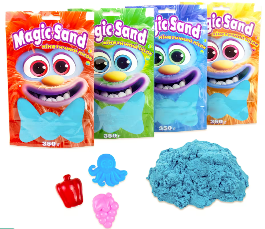 Набір для творчості «Magic sand» пісок, у кульку, 350гр